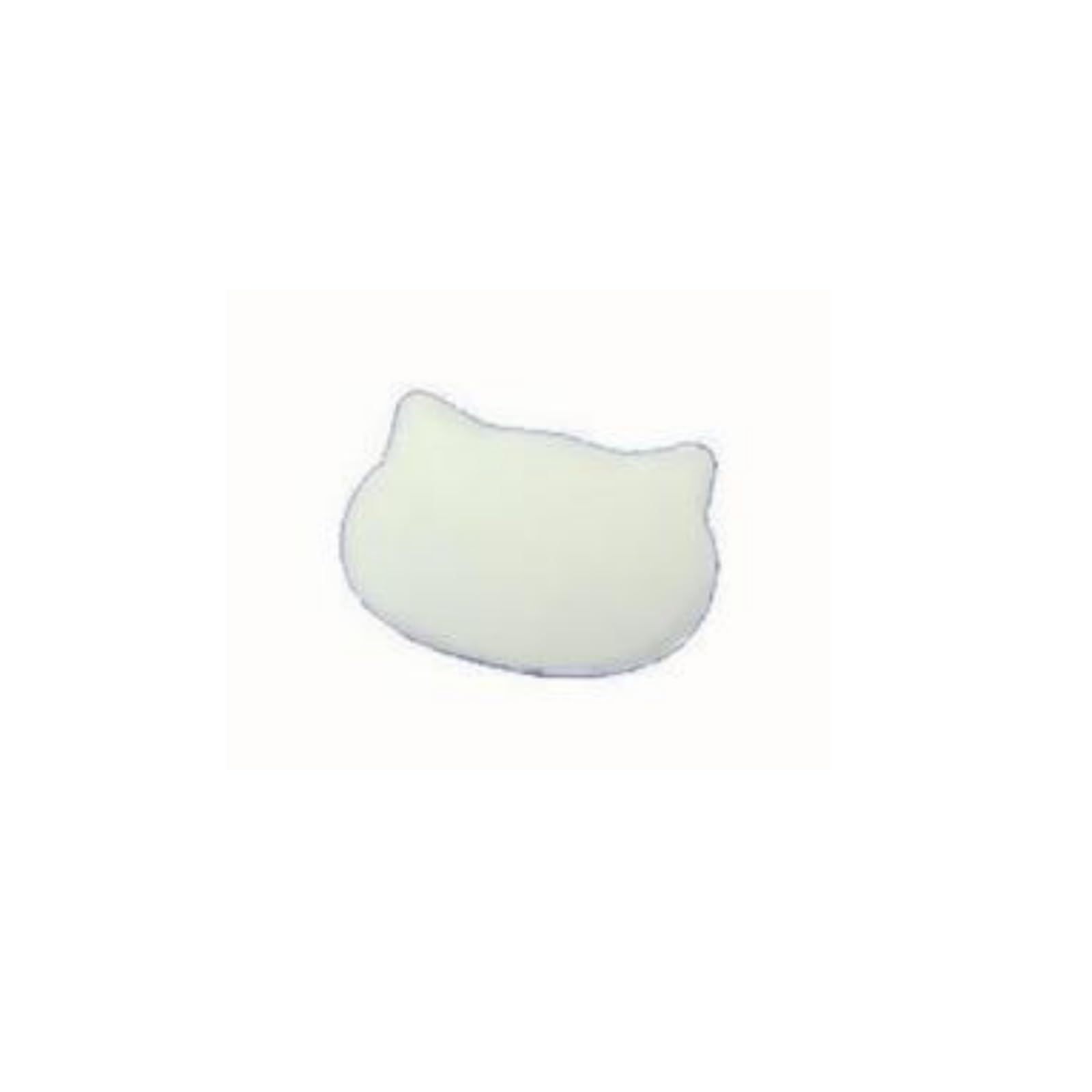 Mini Round Mirror Sticker Acrylic Phone, DIY Decor, Makeup Cat 4.5x6cm-image-3