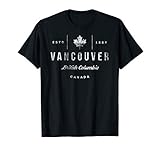 canada shirt roots Schönes Retro Distressed Kanada Tee Shirt für Hockey Fans, Urlauber, Schüler, Heimwehkanadier, Erwachsene und Kinder, welche die fantastische Natur Kanadas kennen oder die Städte wie Vancouver, Toronto, Montreal, Quebec, Ottawa oder Calgary lieben.