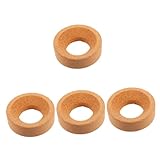 ABOOFAN 4 Pièces porte-flacon en liège anneaux de liège supports de flacons en liège r...