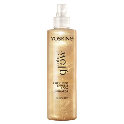 Yoskine Natural Glow Light Body Mist with Golden Dust