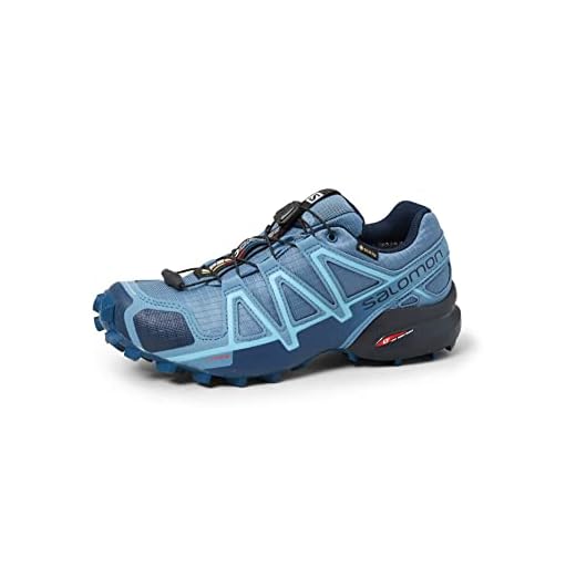 Salomon SPEEDCROSS 4 GTX W Co, Blå copen blå marinblå blazer mörk denim - 35.5 EU