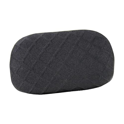Office Chair Headrest Pillow Cover, Replacement Swivel Chair Pillow Covers, Removable Washable, Easily Install, Black
