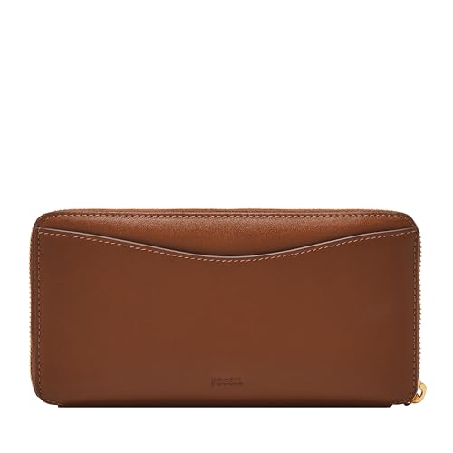 Image of Fossil Women's Lennox Zip Continental Wallet, Patchwork