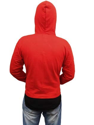 Image of Paul & Gabriel Solid Regular Fit Cotton Hoodie For Men