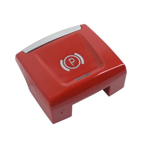 Botón freno mano BMW X1 F48 F49 y X2 F39 interruptor de estacionamiento electrónico rojo
