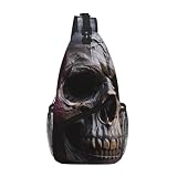 BOXILTD Bolsa tiracolo com estampa de círculos coloridos, bolsa tiracolo moderna mochila leve para caminhada para uso diário, Avatar artístico, One Size