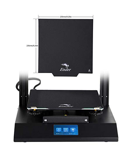 Creality Ender 3 S1 Build Plate, Magnetic Bed Ender 3, Pei Magnetic Build Plate for Ender 3 V2 for Ender 3/Ender 3 pro/Ender 5 3D Printer 235X235MM - Thumbnail 5