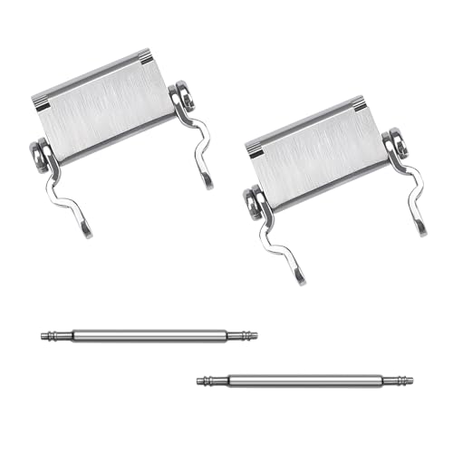 Adaptateur Leatherman Tread 24mm en acier inoxydable usiné de précision couleur argent