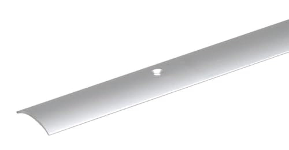 Barre de seuil Alberts alu argent 900mm pour harmoniser le passage entre vos pièces