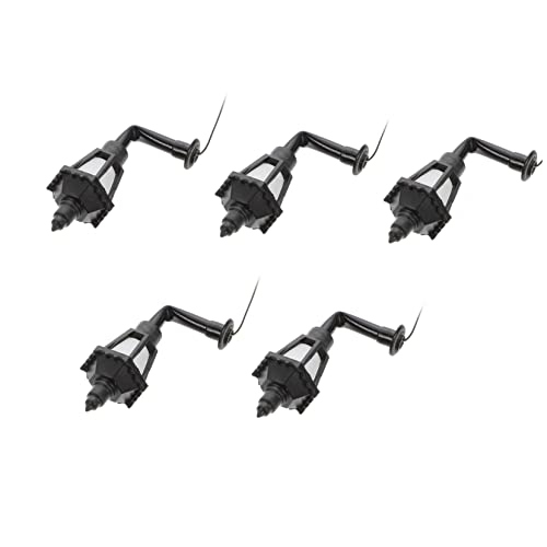 EXHUMKY 5piezas Lámpara De Pared Miniatura