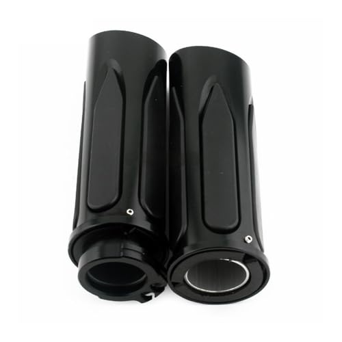 Poignée moto 25mm grip antidérapant CNC pour Softail et Road King