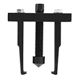 ChgImposs Two Jaw Harmonic Bearing Puller, Universal Bearing Puller for Timing Belt Pulley/Removal Small Bearing/Flywheel with Forged Steel Support Foot, Heavy Duty Pilot Bearing Removal Tool