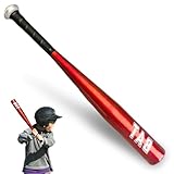 Jorzer Baseball Bat 20 Inch Portable Sturdy Aluminum Alloy Metal Baseball Bat Stick Lightweight for Outdoor Practice Training.