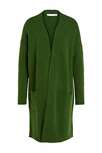 Oui Abrigo de punto para mujer de corte informal, para el tiempo...