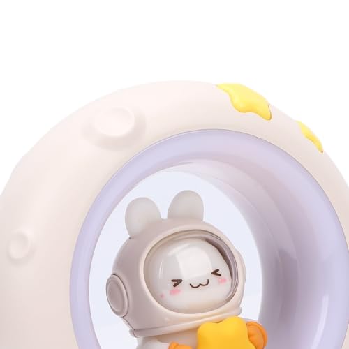 Lámpara recargable de mesa con diseño luna y conejo para niños miniatura 5