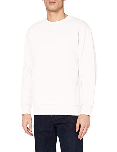 SELECTED HOMME Slhjason340 Noos-Sudadera de Cuello Redondo (Talla S), Egret, XL para Hombre Cover