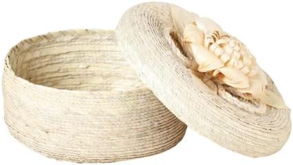 Artisanal Tortilla Warmer Palm Leaf Natural