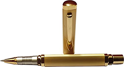 Ranjan Ballpen triangular shape heavy metal body,clip is in the shape of the nib of fountain pen, suitable for gift