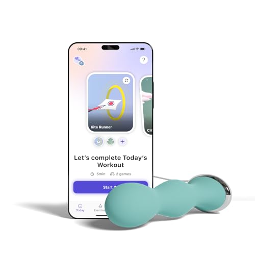Perifit - Pelvic Floor Trainer with App | Kegel Exerciser | Strengthen Your Pelvic Floor get Better Bladder Control Faster Postnatal Recovery (Green)