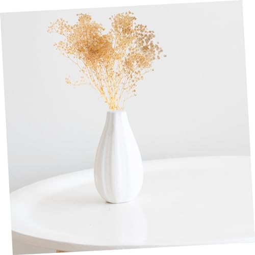 Ramo de flor seca Gypsophila blanca preservada miniatura 7