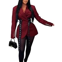 Molisry Women's Blazer Business Casual Open Front Office Work Fall Winter Suit Jacket Coat 2025