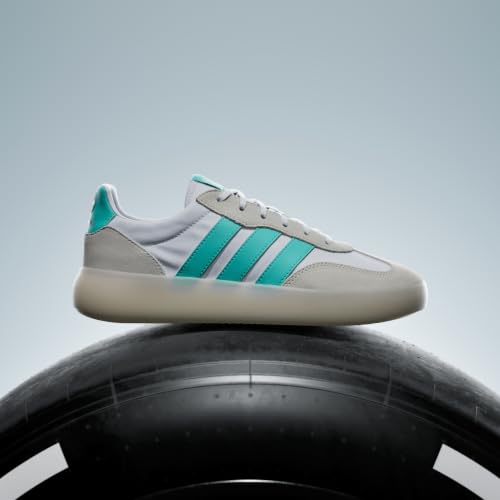 adidas Unisex Mercedes - Amg Petronas Formula One Team Barreda Decode Shoes, FTWR White/Semi Mint Rush/Core White, 37 1/3 EU