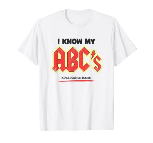 Conozco mi clase ABC de 2032 Preescolar y Kindergarten Camiseta