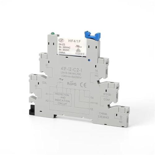 Relais 41F-1Z-C2-1 de 6,2 mm pour gain de place en armoire