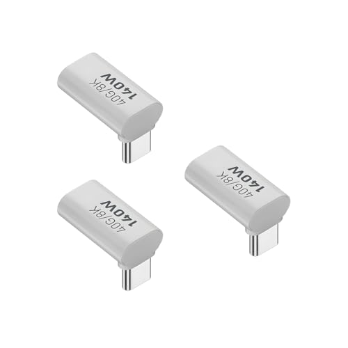 ���{�̒������ USB-C �A�_�v�^�[ 40Gbps�����]�� PD140W�}���[�d 8K@60Hz�f���o�� USB4/Thunderbolt�Ή� 90�xL�^ �f���h�~ �^�C�vC�ϊ��R�l�N�^ �X�}�z/�m�[�gPC/Steam Deck�Ή� uc0140 (14