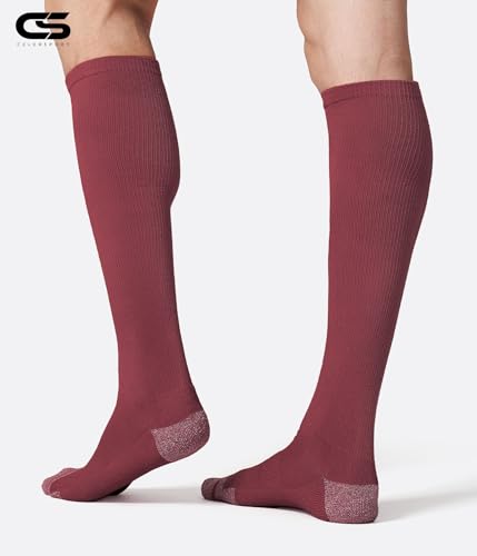 Image of CS CELERSPORT 2 Pack / 3 Pack Baseball Socks for Youth Kids and Adult Softball Soccer Socks Over the Calf Tube Socks