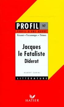 Mass Market Paperback Profil D'une Oeuvre: Diderot: Jacques Le Fataliste [French] Book