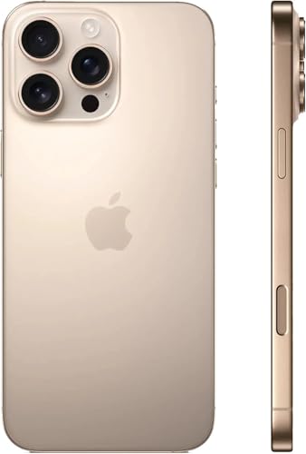 Apple iPhone 16 Pro Max, US Version, 256GB, Desert Titanium - Unlocked (Renewed) - Image 6