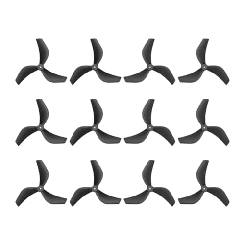 Hélices 1.5mm haute poussée pour moteur LAVA 1104 et châssis Pavo20 Pro, kit de 12 hélices gris
