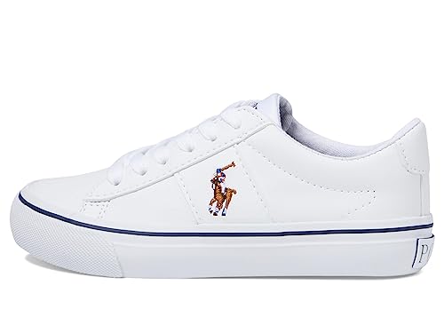 Polo Ralph Lauren - Sayer para niño (niño pequeño), Pony Blanco caído/multijugador, 17 MX Niño pequeño