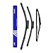 Price comparison product image Vipa Car Parts Premium Wiper Blade Set | fits: Dacia Logan MCV MK3 III Estate (May 2015 to Apr 2021) | All-Weather Performance | Durable, Streak-Free Windshield Wipers | Easy Installation