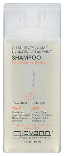 Giovanni 50:50 Balanced Hydrating-Clarifying Shampoo for Normal to Dry Hair 60 ml