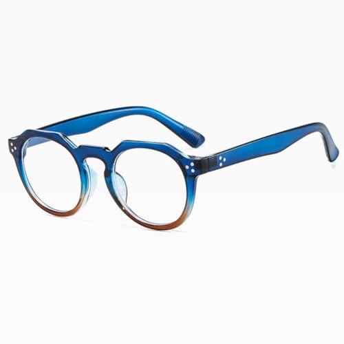 Image of Shiratori Square Blue Light Blocking Glasses for Women Men, Lightweight Frame Anti Eyestrain Computer Glasses