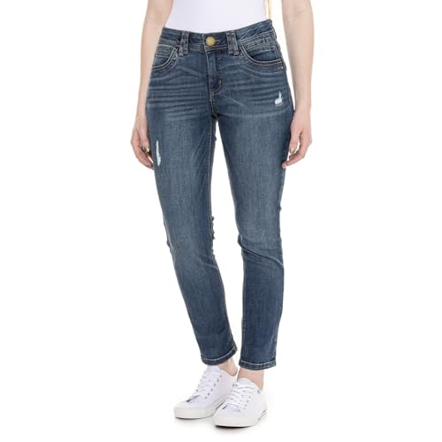 Democracy Womens Absolution Jegging Jeans, Blue Skimmer, 6 US