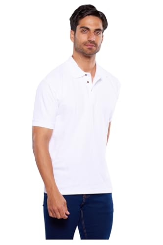 Lista de Playera Polo Blanca los 5 mejores. 6 Playera Polo Blanca marca Alfani (3)