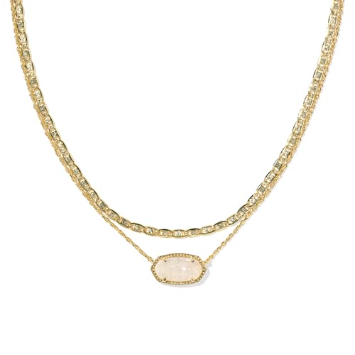 Kendra Scott Elisa Multi Strand Necklace for Women, Fashion Jewelry