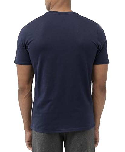 Pact Men's Organic Cotton Softspun Standard Fit Crew Neck T-Shirt, Pack of 53