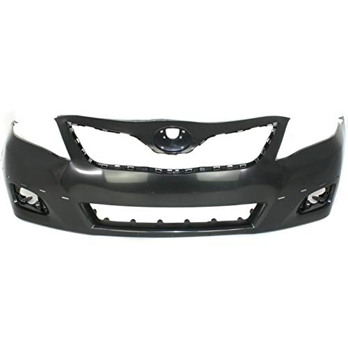 Fitparts Front Bumper Cover Compatible With 2010-2011 Toyota Camry Se Sedan 10-11. New, Primed And Ready For Paint. With Fog Light Holes. To1000355 5211906959 #TOP1