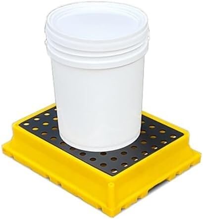 Bac de récupération des déversements 53x41x12 cm amovible et empilable