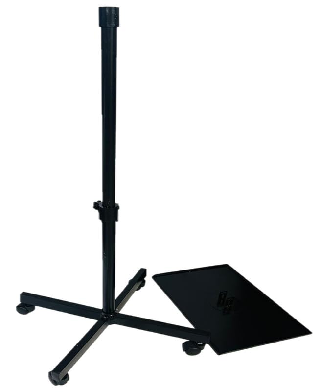 Spline Multi-Purpose Projector Stand Laptop Tripod Stand Height 180 Degree Angles Adjustable with Heavy Duty Laptop Floor Stand for Indoor Outdoor Office, Home, Stage, Studio, DJ Racks#12 16 31vF2njnzVL