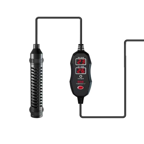 水槽 ヒーター サーモスタット付き 一体型 水中用 ミニヒーター 温度可変式 50W
