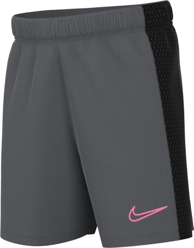 Nike Unisex Kids Academy 23 Shorts, Iron Grey/Black/Sunset Pulse, 10-12 Years EU