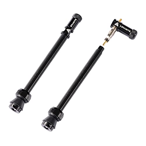 Granite Juicy Nipple Tubeless Valve and Removal Tool in Black 80Mm, Black