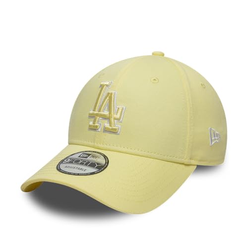 New Era Cappello da baseball 9Twenty League Essential MLB New York Yankees per adulti, giallo pastello