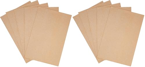 Aimé | Feuilles Sablées pour Oiseaux | Entretien de la Cage à Oiseau | Pratiques et Hygiéniques | pour Tous Types d'oiseaux et Tous Types de Cages | 43 x 28 | 5 Feuilles Sablées (Lot de 2)