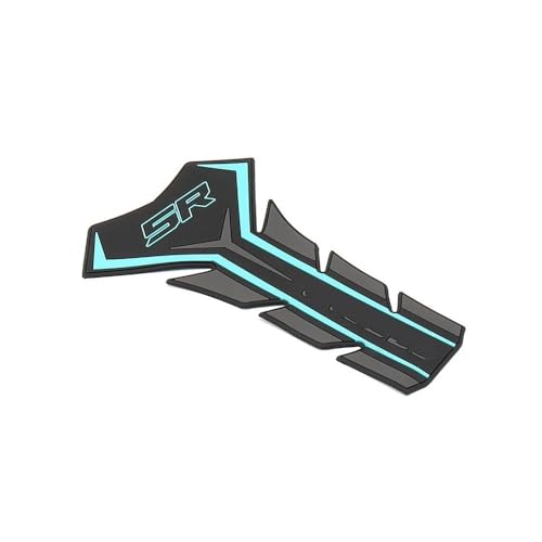 Stickers réservoir traction pads haut de gamme en cyan pour moto 450 SR 2022-2023
